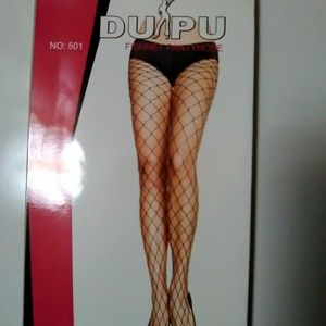 Fishnet pantyhose